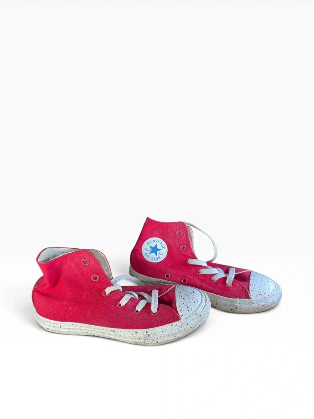 Converse Kids' Red High-Top Sneakers